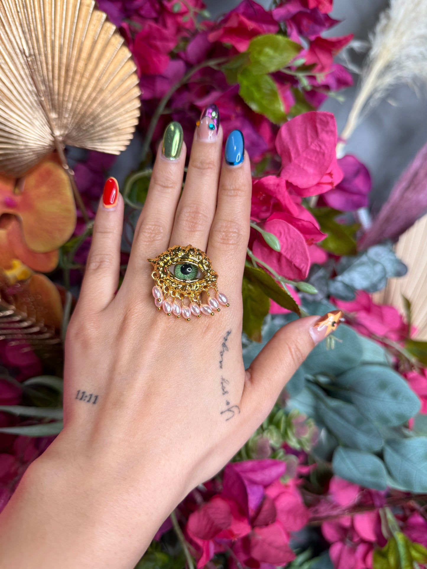 Ojo ring perla