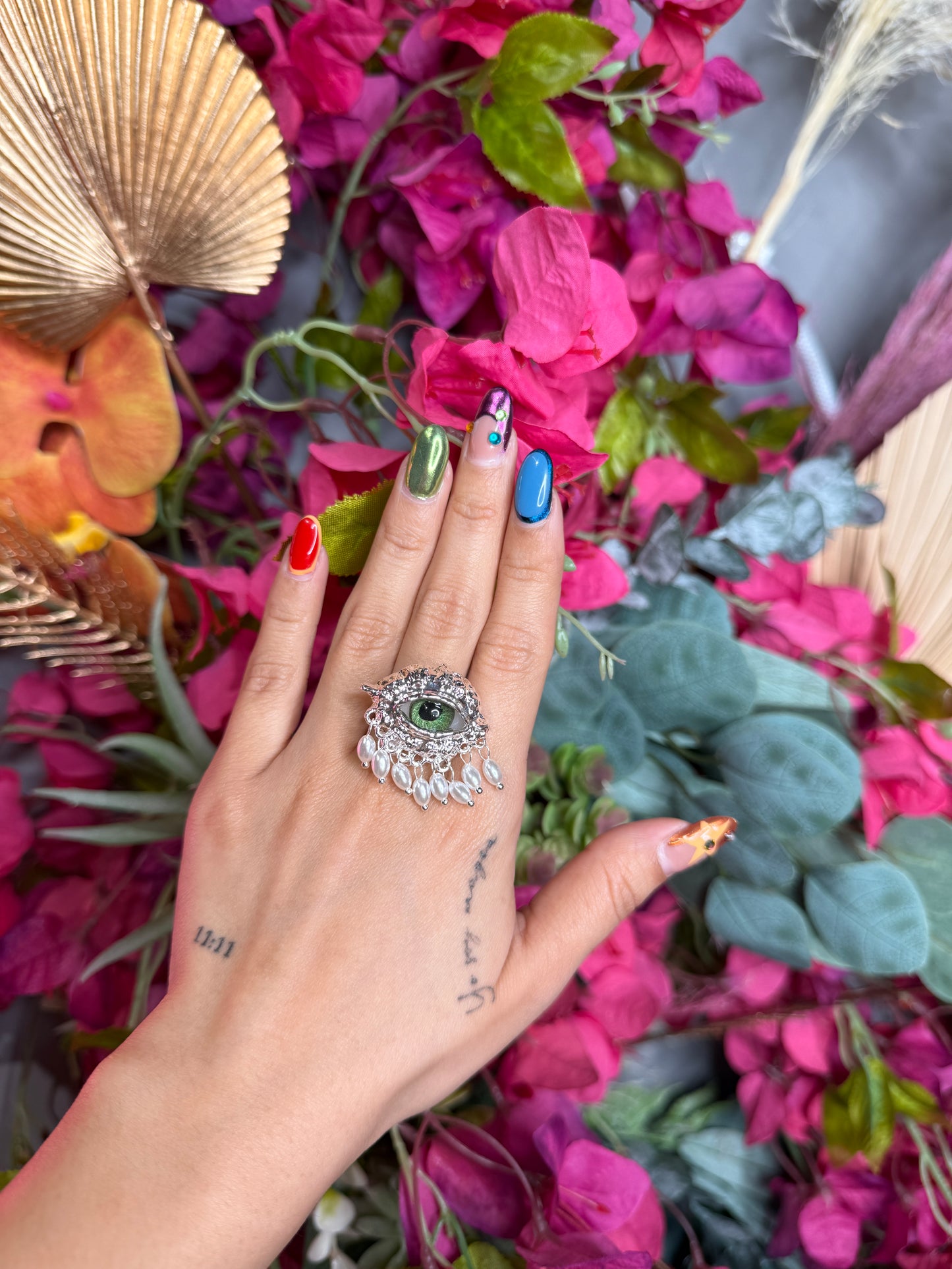 Ojo ring perla