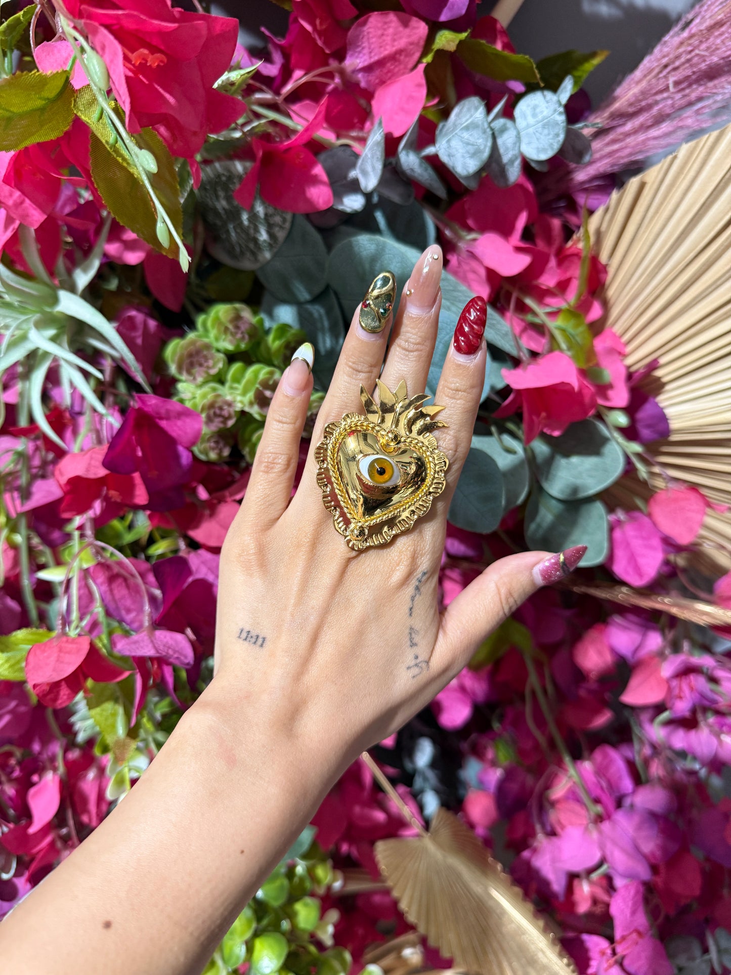 Sacred heart ring