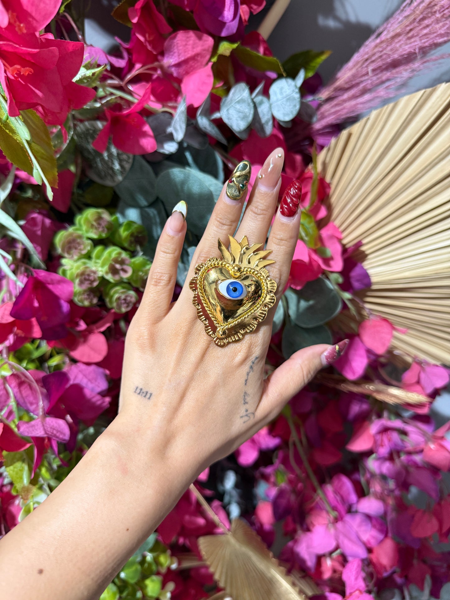 Sacred heart ring