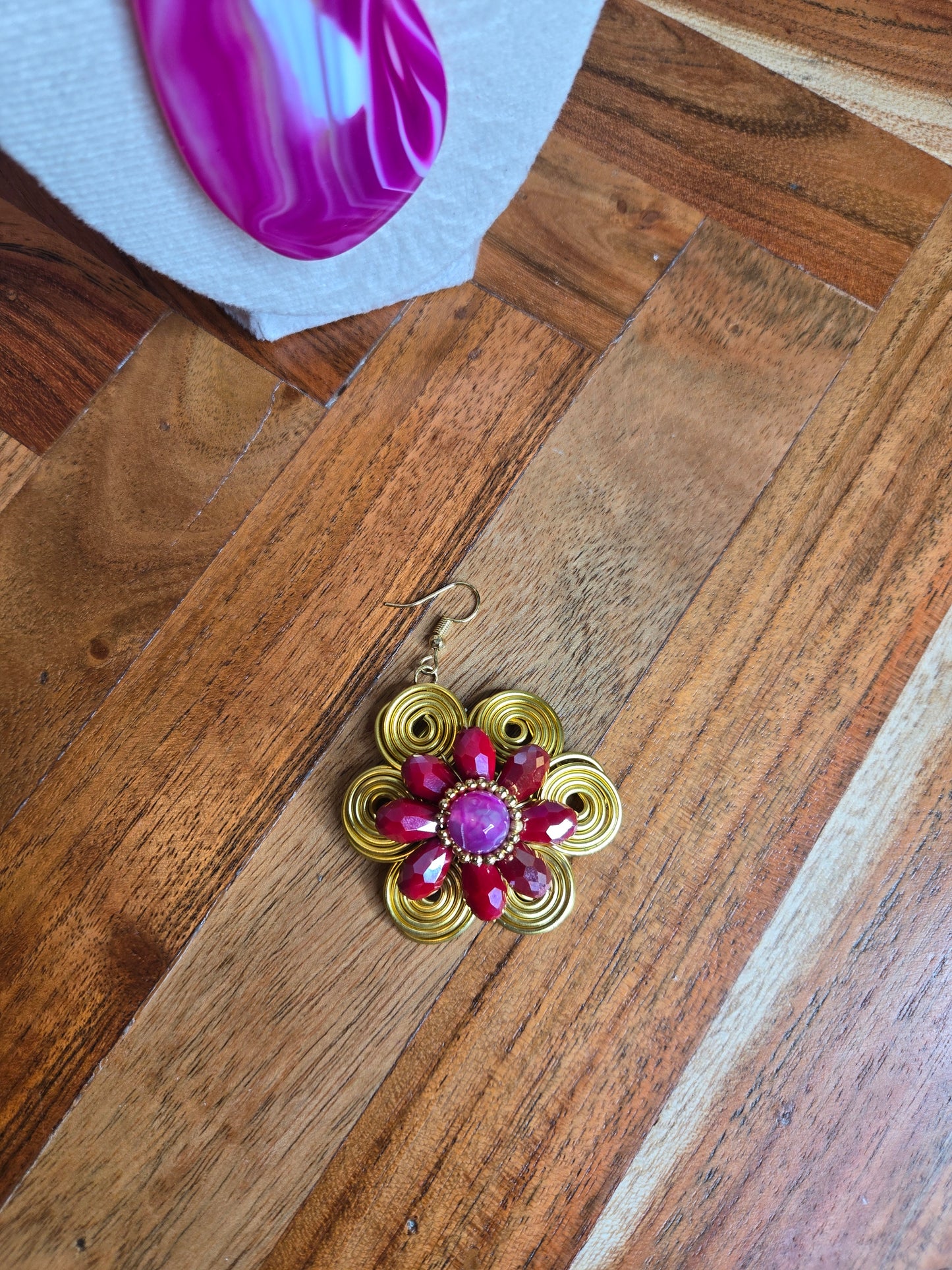 Purple necklace