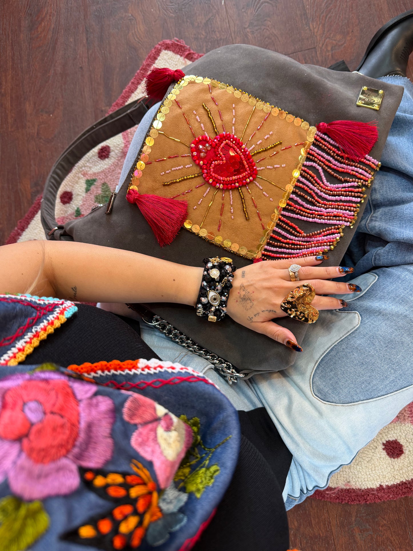 Sacred heart bag